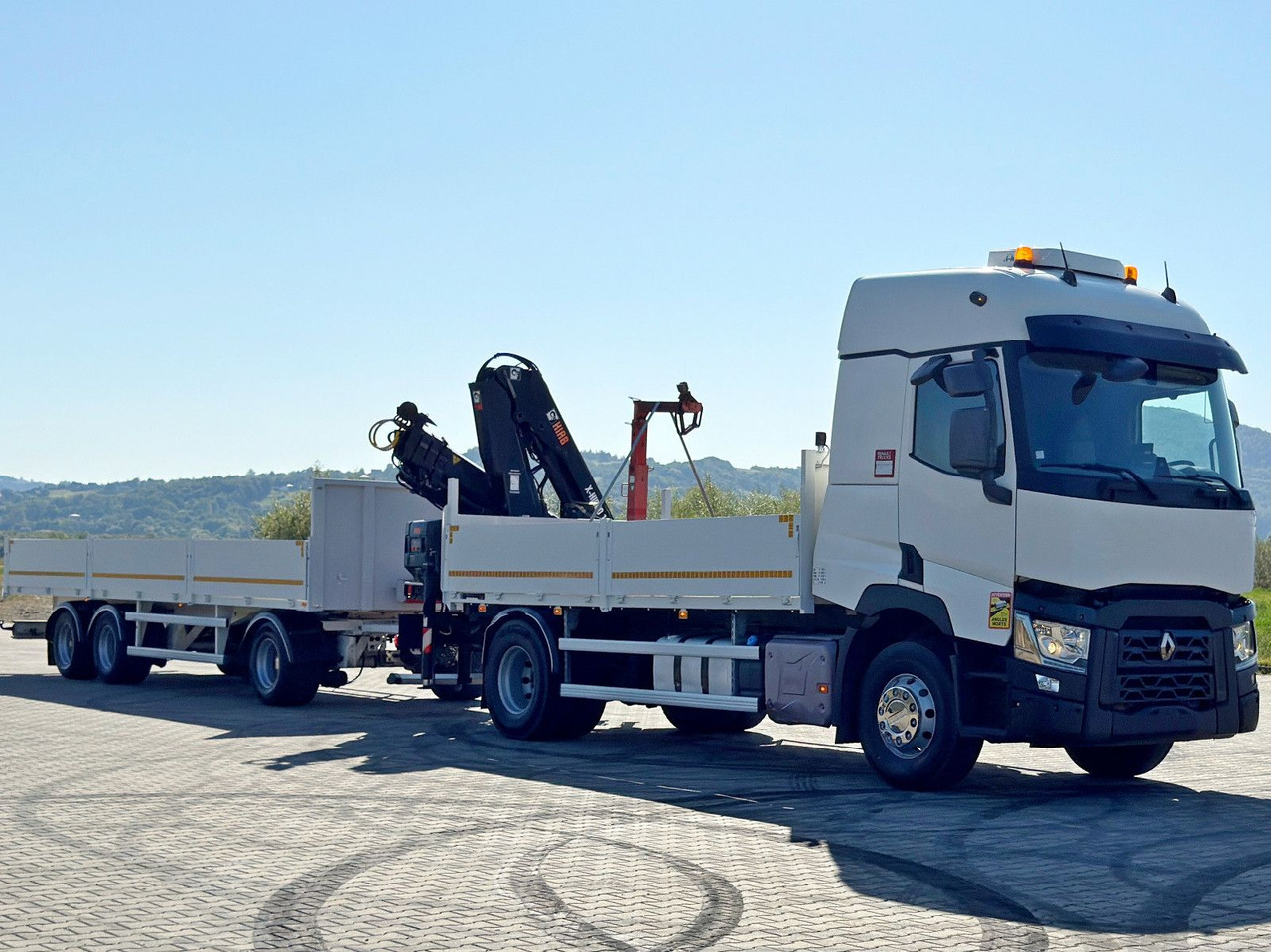 Renault C 440* HIAB X-HIDUO 138 B-3 + FUNK + Anhänger - Kraanaga veoauto: pilt 3 Renault C 440* HIAB X-HIDUO 138 B-3 + FUNK + Anhänger - Kraanaga veoauto: pilt 3