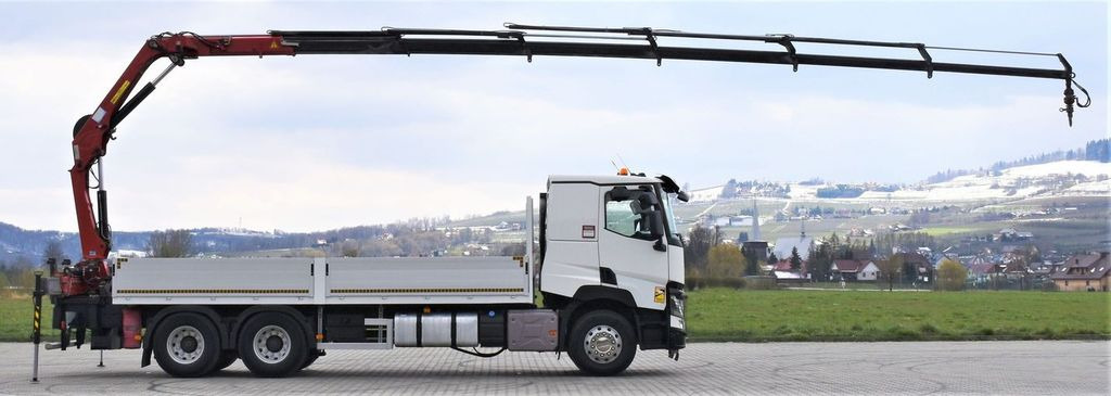 Renault C 460 * HMF 1510 K6 + FUNK * 6x4 - Kraanaga veoauto, Madelveok/ Platvormveok: pilt 5 Renault C 460 * HMF 1510 K6 + FUNK * 6x4 - Kraanaga veoauto, Madelveok/ Platvormveok: pilt 5