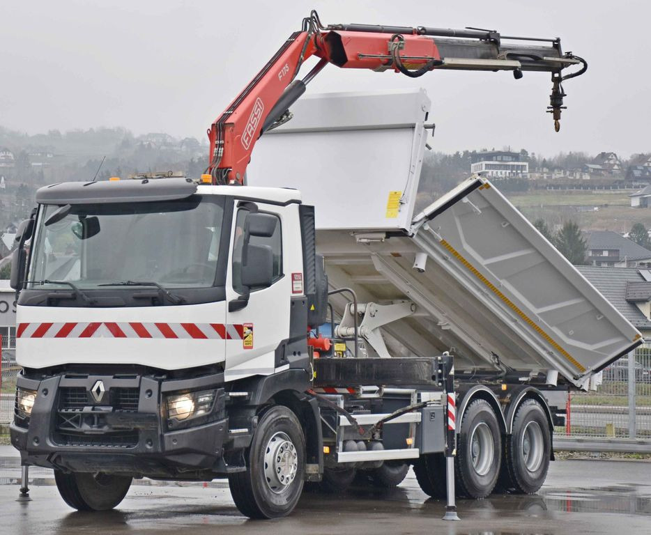 Renault C380 *KIPPER 5,10 m* FASSI F175A.0.22+FUNK /6x4 - Kallurauto, Kraanaga veoauto: pilt 3 Renault C380 *KIPPER 5,10 m* FASSI F175A.0.22+FUNK /6x4 - Kallurauto, Kraanaga veoauto: pilt 3