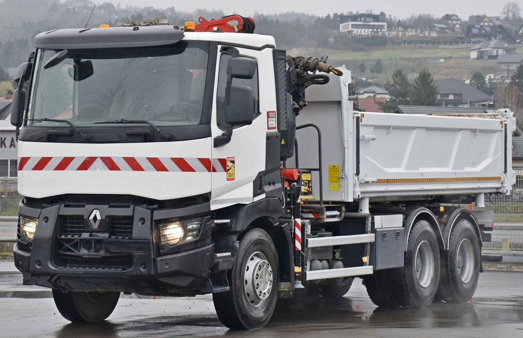 Renault C380 *KIPPER 5,10 m* FASSI F175A.0.22+FUNK /6x4 - Kallurauto, Kraanaga veoauto: pilt 5 Renault C380 *KIPPER 5,10 m* FASSI F175A.0.22+FUNK /6x4 - Kallurauto, Kraanaga veoauto: pilt 5
