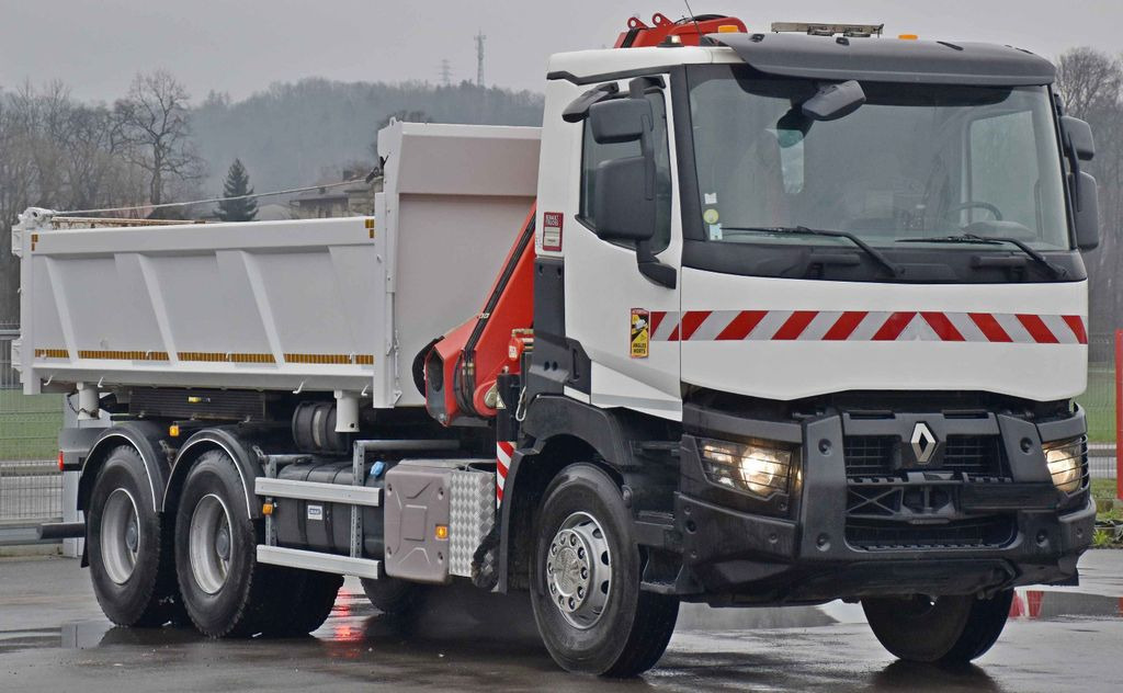 Renault C380 *KIPPER 5,10 m* FASSI F175A.0.22+FUNK /6x4 - Kallurauto, Kraanaga veoauto: pilt 4 Renault C380 *KIPPER 5,10 m* FASSI F175A.0.22+FUNK /6x4 - Kallurauto, Kraanaga veoauto: pilt 4