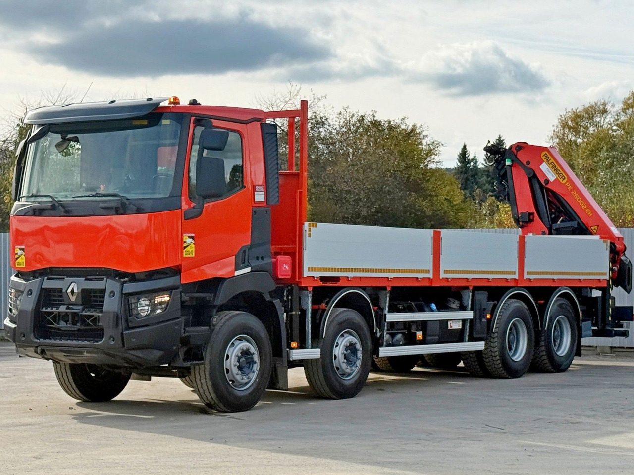 Renault C430 * PALFINGER PK 26002 - EH F + FUNK/ 8x4 - Kraanaga veoauto: pilt 3 Renault C430 * PALFINGER PK 26002 - EH F + FUNK/ 8x4 - Kraanaga veoauto: pilt 3