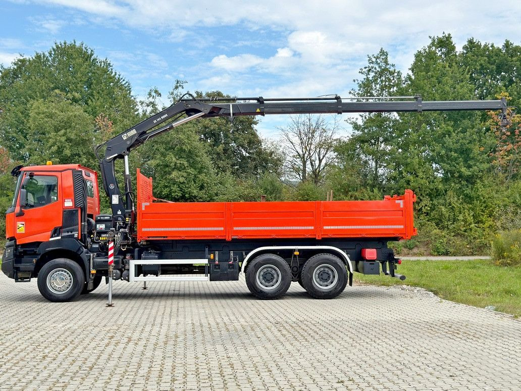 Renault K 380 * HIAB 144 BS - 3 HIDUO + FUNK * 6x4 * TOP - Kraanaga veoauto: pilt 5 Renault K 380 * HIAB 144 BS - 3 HIDUO + FUNK * 6x4 * TOP - Kraanaga veoauto: pilt 5
