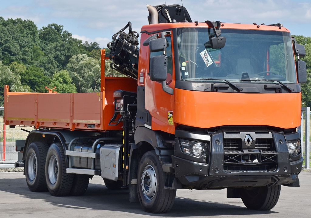 Renault K 430 * HIAB 144 B-3 HIDUO + FUNK / 6x4 - Kraanaga veoauto, Kallurauto: pilt 3 Renault K 430 * HIAB 144 B-3 HIDUO + FUNK / 6x4 - Kraanaga veoauto, Kallurauto: pilt 3