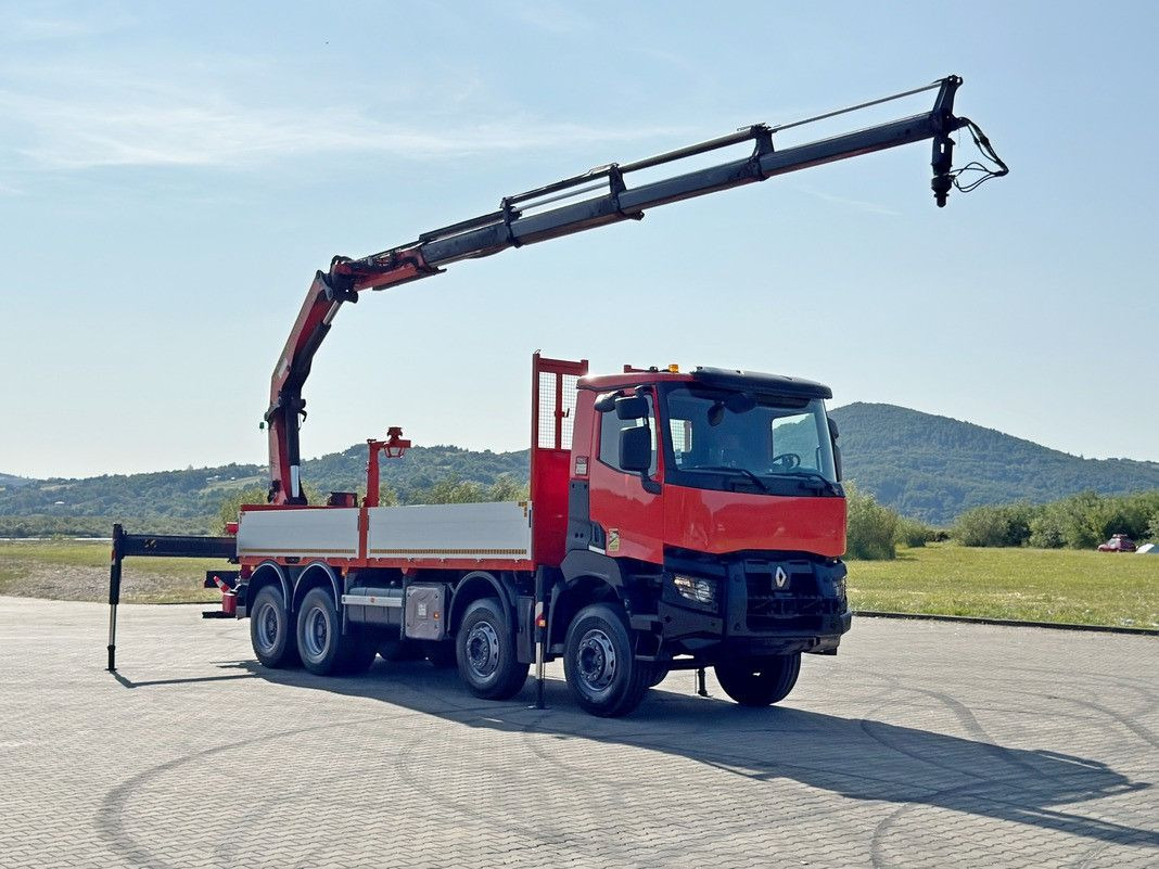 Renault K 430 * PK 22002 - EH C+ FUNK * 8x4 - Kraanaga veoauto: pilt 2 Renault K 430 * PK 22002 - EH C+ FUNK * 8x4 - Kraanaga veoauto: pilt 2