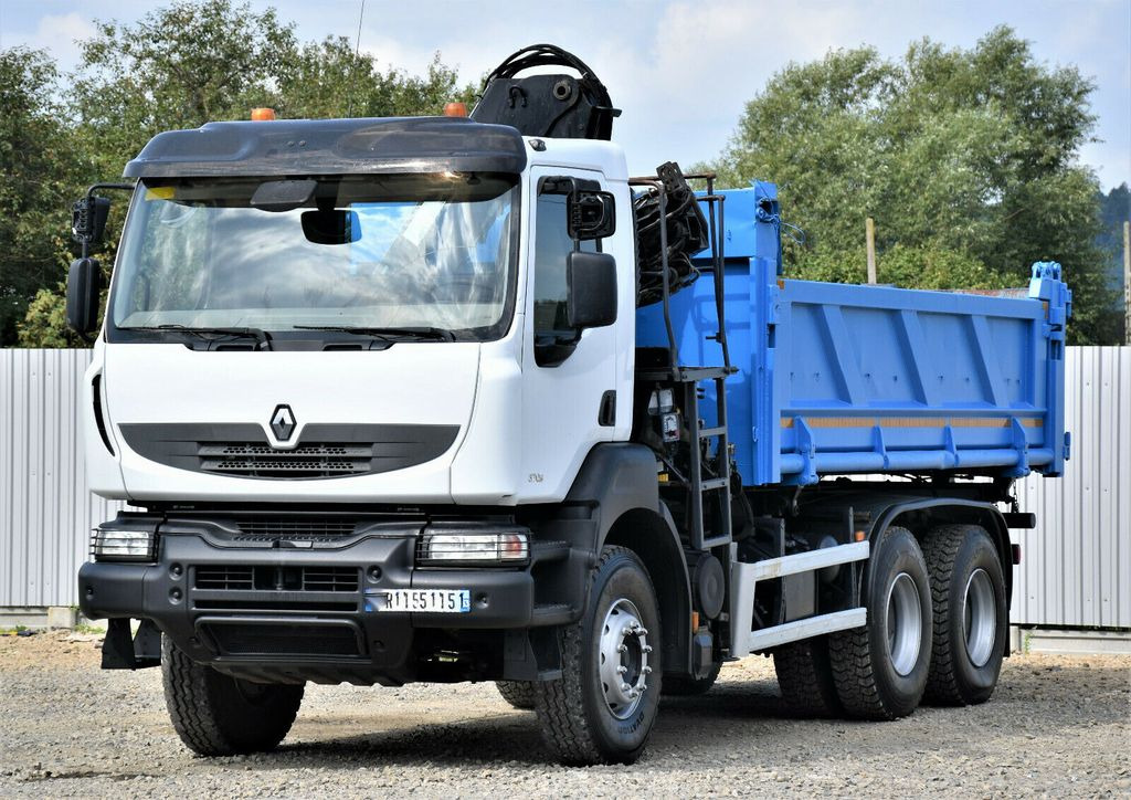 Renault KERAX 370 DXI* HIAB 122B-3 HIDUO/FUNK * 6x4 - Kallurauto, Kraanaga veoauto: pilt 5 Renault KERAX 370 DXI* HIAB 122B-3 HIDUO/FUNK * 6x4 - Kallurauto, Kraanaga veoauto: pilt 5