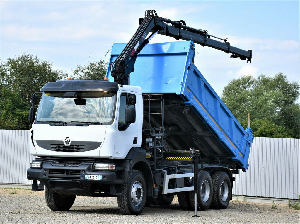 Renault KERAX 370 DXI* HIAB 122B-3 HIDUO/FUNK * 6x4 - Kraanaga veoauto, Kallurauto: pilt 2 Renault KERAX 370 DXI* HIAB 122B-3 HIDUO/FUNK * 6x4 - Kraanaga veoauto, Kallurauto: pilt 2