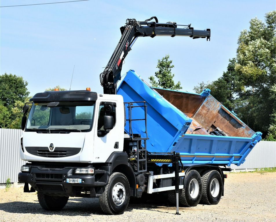 Renault KERAX 370 DXI* HIAB 122B-3 HIDUO/FUNK * 6x4 - Kraanaga veoauto, Kallurauto: pilt 3 Renault KERAX 370 DXI* HIAB 122B-3 HIDUO/FUNK * 6x4 - Kraanaga veoauto, Kallurauto: pilt 3
