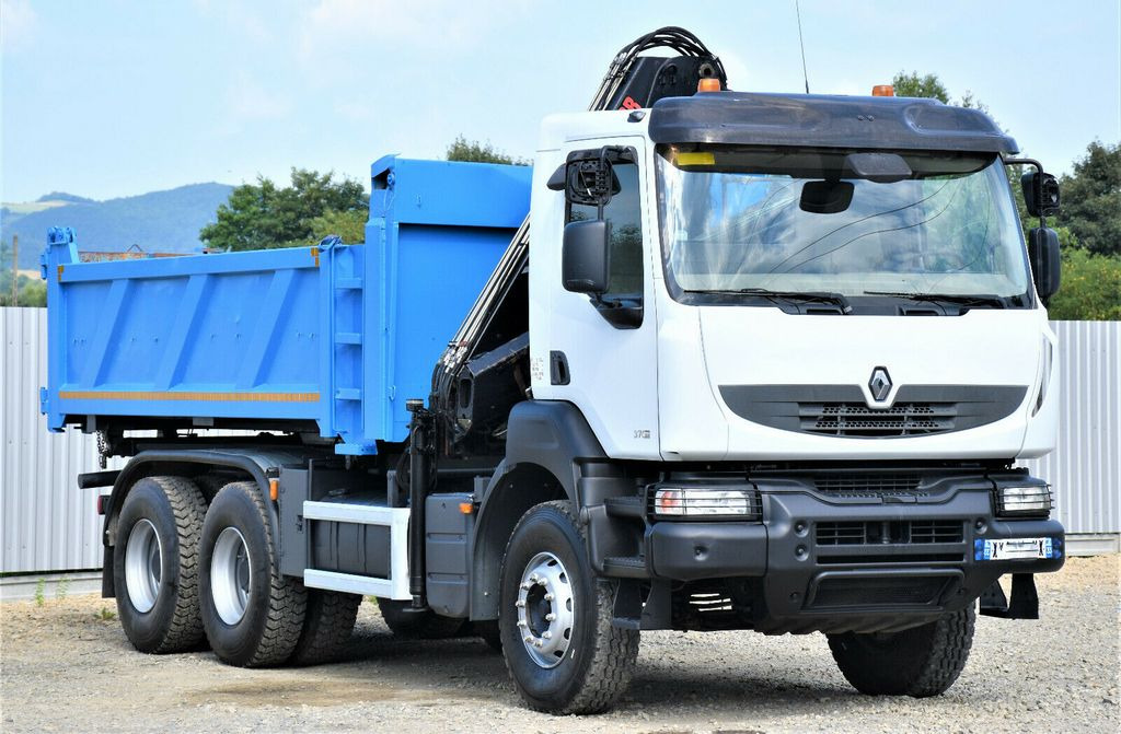 Renault KERAX 370 DXI* HIAB 122B-3 HIDUO/FUNK * 6x4 - Kallurauto, Kraanaga veoauto: pilt 4 Renault KERAX 370 DXI* HIAB 122B-3 HIDUO/FUNK * 6x4 - Kallurauto, Kraanaga veoauto: pilt 4