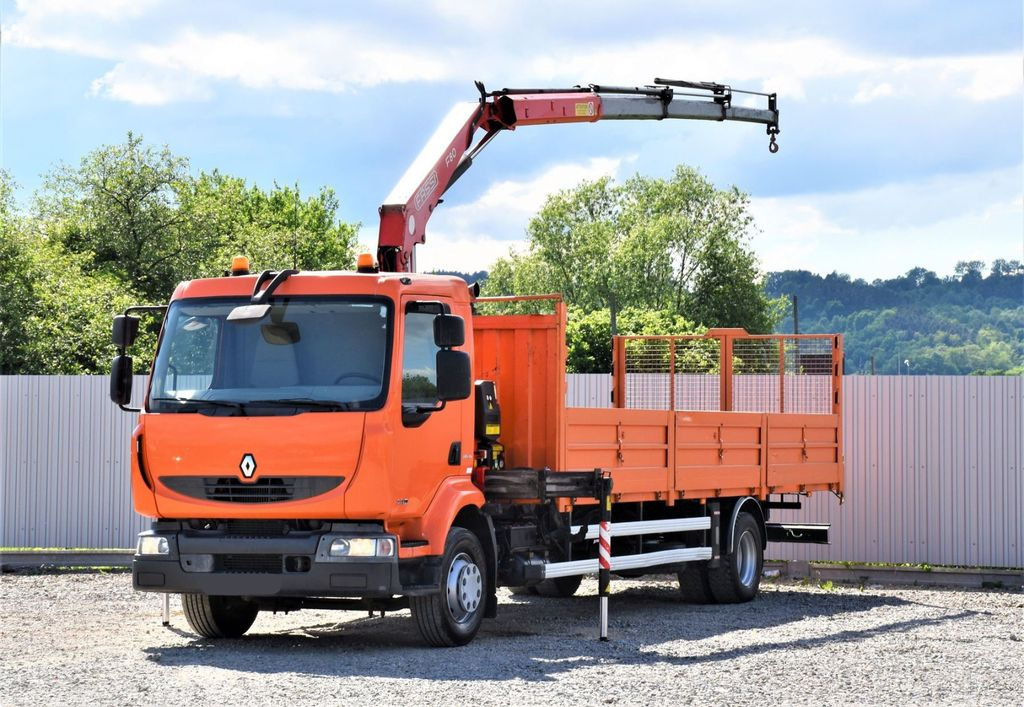 Renault MIDLUM 220 DXI *PRITSCHE 7,20m *FASSI F80A.23 - Kraanaga veoauto: pilt 2 Renault MIDLUM 220 DXI *PRITSCHE 7,20m *FASSI F80A.23 - Kraanaga veoauto: pilt 2
