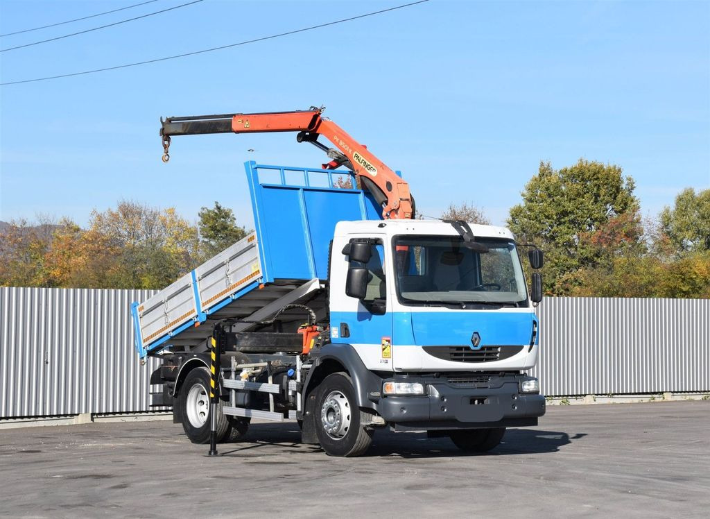 Renault MIDLUM 270 DXI *TIPPER 3,50m *PK 8501-K/FUNK Renault MIDLUM 270 DXI *TIPPER 3,50m *PK 8501-K/FUNK - Kraanaga veoauto, Kallurauto: pilt 1 Renault MIDLUM 270 DXI *TIPPER 3,50m *PK 8501-K/FUNK Renault MIDLUM 270 DXI *TIPPER 3,50m *PK 8501-K/FUNK - Kraanaga veoauto, Kallurauto: pilt 1