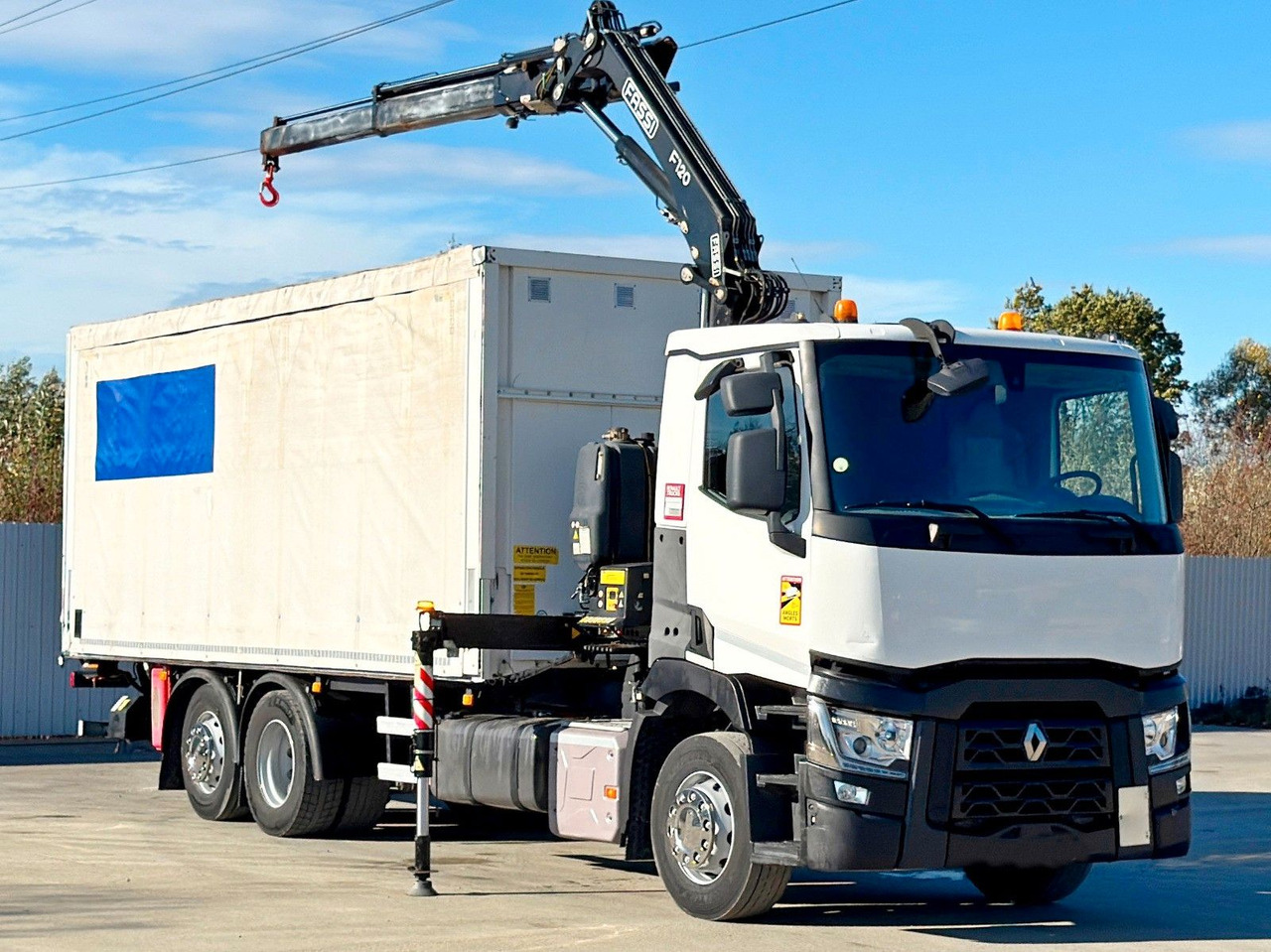 Renault T380 * FASSI F120B.2.22 + FUNK / 6x2* TOP - Kraanaga veoauto: pilt 2 Renault T380 * FASSI F120B.2.22 + FUNK / 6x2* TOP - Kraanaga veoauto: pilt 2