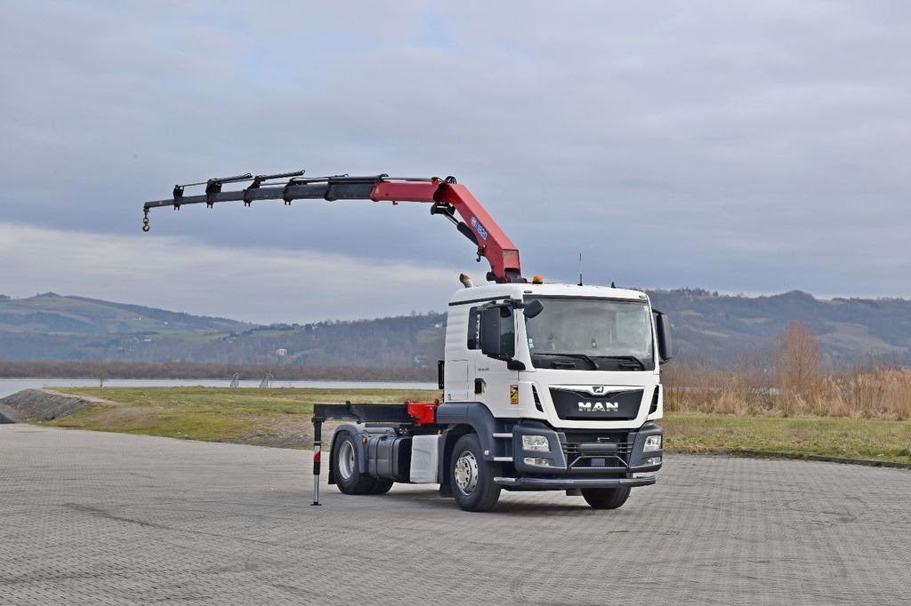 MAN TGS 18.500 Sattelzugmaschine + KRAN/FUNK - Sadulveok: pilt 2 MAN TGS 18.500 Sattelzugmaschine + KRAN/FUNK - Sadulveok: pilt 2