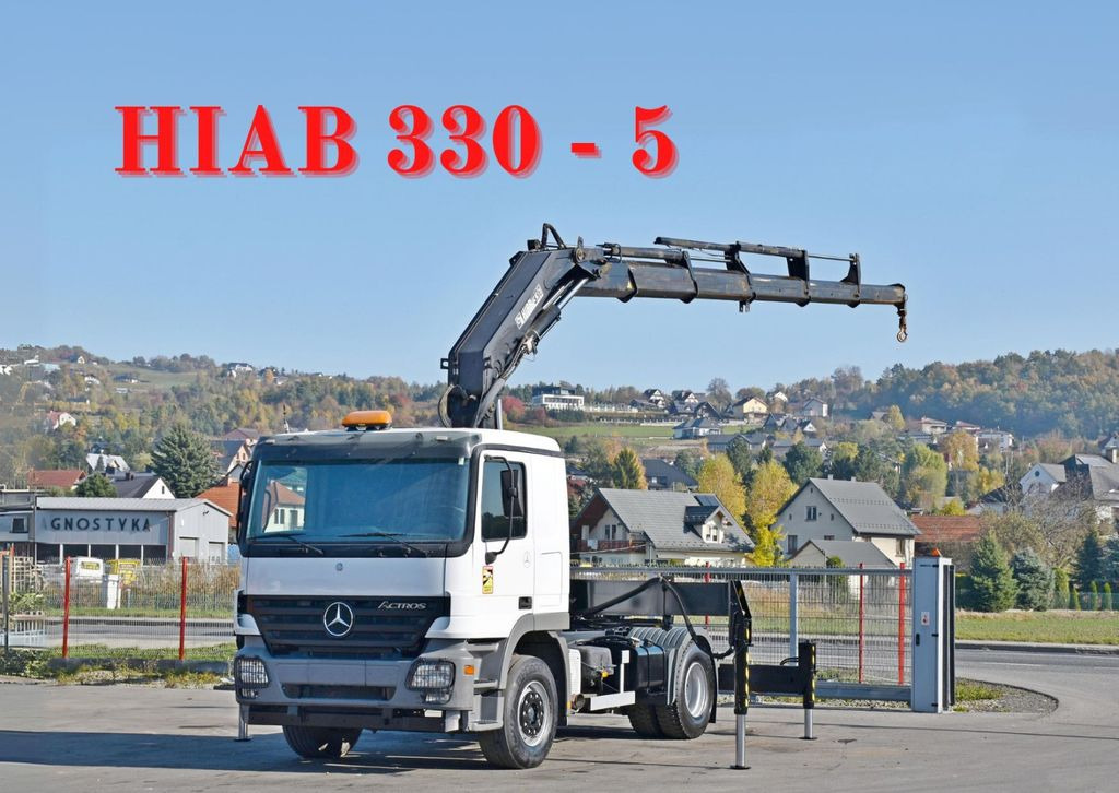 Mercedes-Benz ACTROS 1844 * Sattelzugmaschine *HIAB 330-5/FUNK Mercedes-Benz ACTROS 1844 * Sattelzugmaschine *HIAB 330-5/FUNK - Sadulveok: pilt 1 Mercedes-Benz ACTROS 1844 * Sattelzugmaschine *HIAB 330-5/FUNK Mercedes-Benz ACTROS 1844 * Sattelzugmaschine *HIAB 330-5/FUNK - Sadulveok: pilt 1