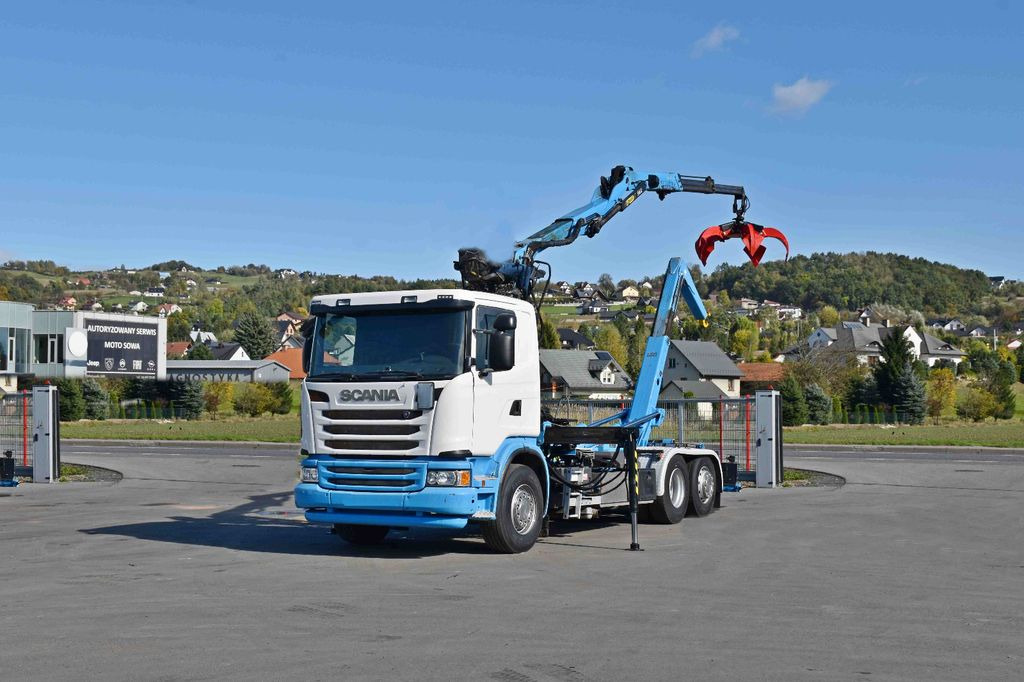 Scania G 440 * Abrollkipper * EPSILON M120Z95TR* TOP - Konkstõstukiga veoauto: pilt 2 Scania G 440 * Abrollkipper * EPSILON M120Z95TR* TOP - Konkstõstukiga veoauto: pilt 2