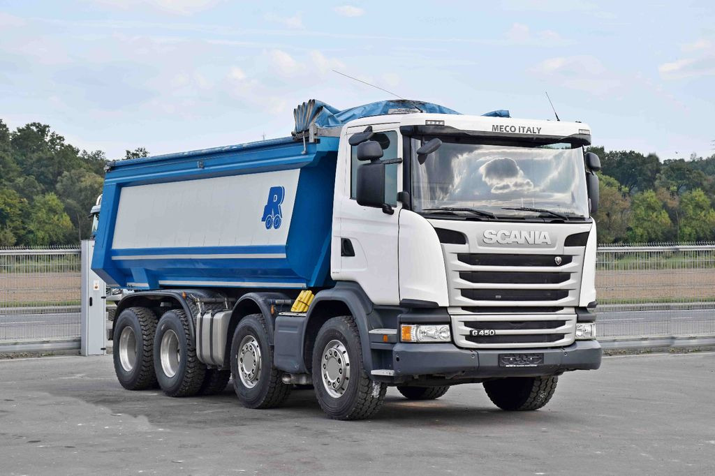 Scania G 450 * Kipper * TOPZUSTAND / 8x4 - Kallurauto: pilt 2 Scania G 450 * Kipper * TOPZUSTAND / 8x4 - Kallurauto: pilt 2