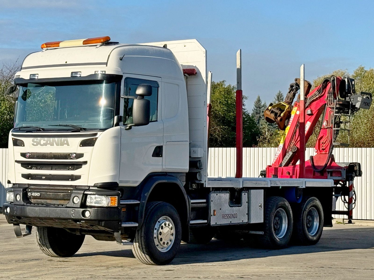 Scania G490* HOLZTRANSPORTER * PENZ 12Z8.70* 6x6 - Metsaveok, Kraanaga veoauto: pilt 4 Scania G490* HOLZTRANSPORTER * PENZ 12Z8.70* 6x6 - Metsaveok, Kraanaga veoauto: pilt 4
