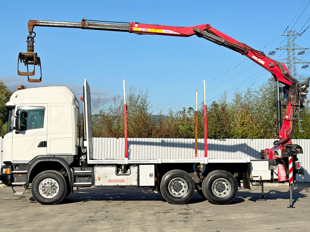 Scania G490* HOLZTRANSPORTER * PENZ 12Z8.70* 6x6 - Kraanaga veoauto: pilt 5 Scania G490* HOLZTRANSPORTER * PENZ 12Z8.70* 6x6 - Kraanaga veoauto: pilt 5