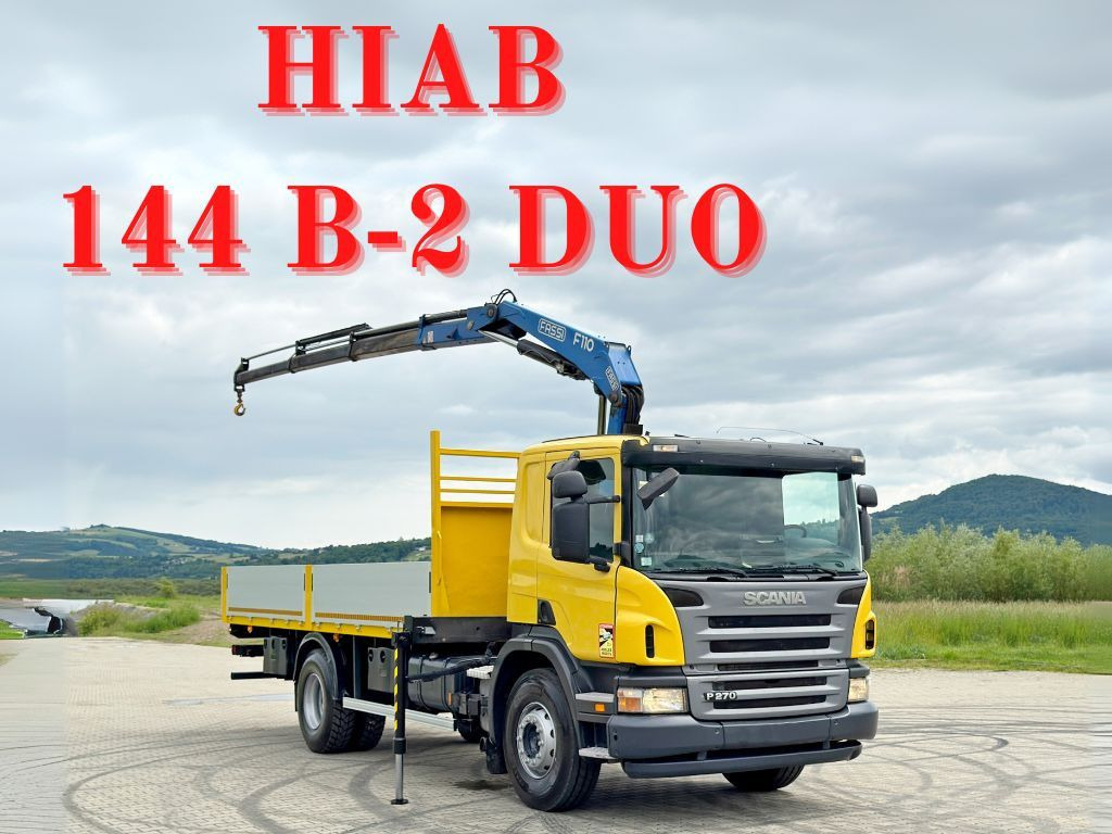Scania P 270 * FASSI F110A.23 + FUNK * TOPZUSTAND - Kraanaga veoauto: pilt 1 Scania P 270 * FASSI F110A.23 + FUNK * TOPZUSTAND - Kraanaga veoauto: pilt 1