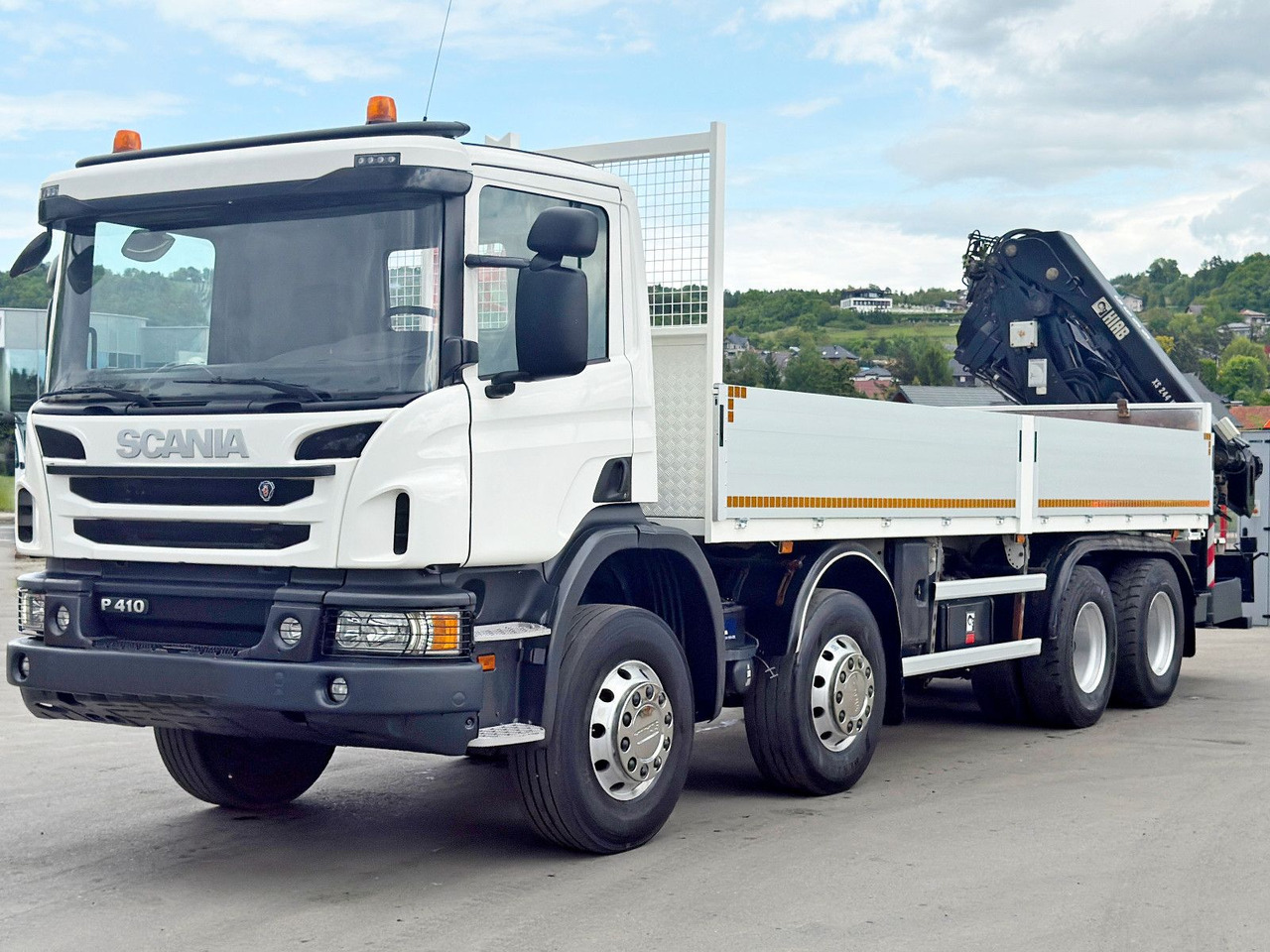 Scania P 410*PLATFORM 7,00m*HIAB 244 E-5 HIPRO+FUNK/8x4 Scania P 410*PRITSCHE 7,00m*HIAB 244 E-5 HIPRO+FUNK/8x4 - Kraanaga veoauto, Madelveok/ Platvormveok: pilt 4 Scania P 410*PLATFORM 7,00m*HIAB 244 E-5 HIPRO+FUNK/8x4 Scania P 410*PRITSCHE 7,00m*HIAB 244 E-5 HIPRO+FUNK/8x4 - Kraanaga veoauto, Madelveok/ Platvormveok: pilt 4