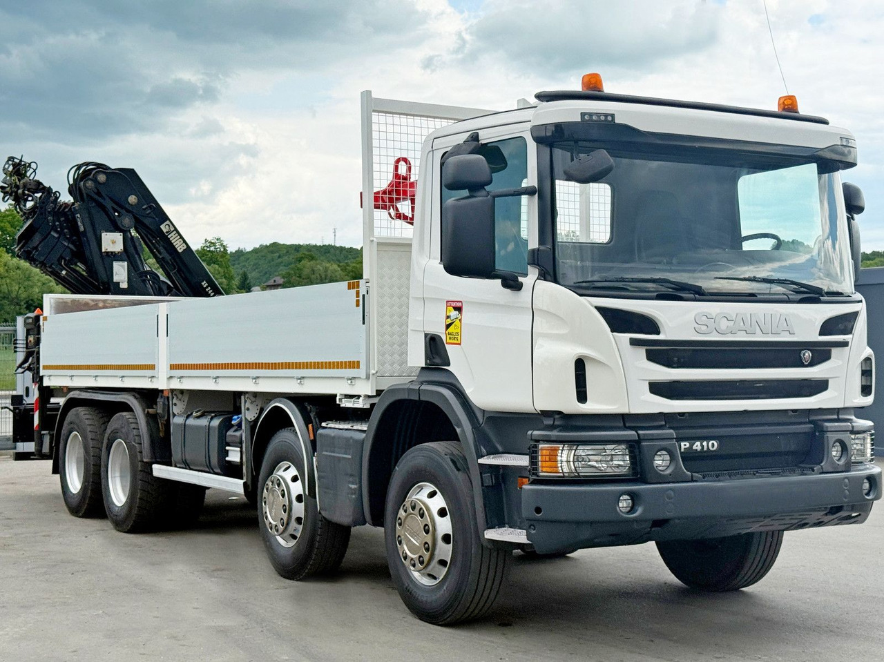 Scania P 410*PLATFORM 7,00m*HIAB 244 E-5 HIPRO+FUNK/8x4 Scania P 410*PRITSCHE 7,00m*HIAB 244 E-5 HIPRO+FUNK/8x4 - Kraanaga veoauto, Madelveok/ Platvormveok: pilt 3 Scania P 410*PLATFORM 7,00m*HIAB 244 E-5 HIPRO+FUNK/8x4 Scania P 410*PRITSCHE 7,00m*HIAB 244 E-5 HIPRO+FUNK/8x4 - Kraanaga veoauto, Madelveok/ Platvormveok: pilt 3