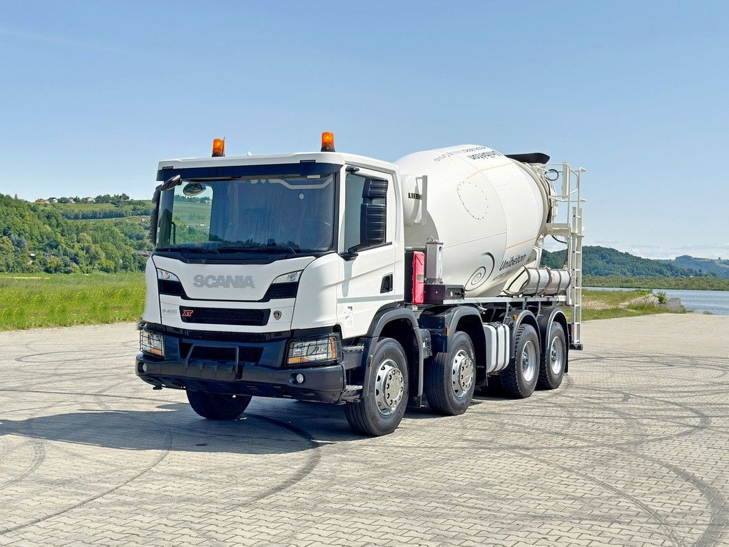 Scania P 410 XT * Betonmischer * 8x4 * TOPZUSTAND - Autobetoonisegisti: pilt 2 Scania P 410 XT * Betonmischer * 8x4 * TOPZUSTAND - Autobetoonisegisti: pilt 2