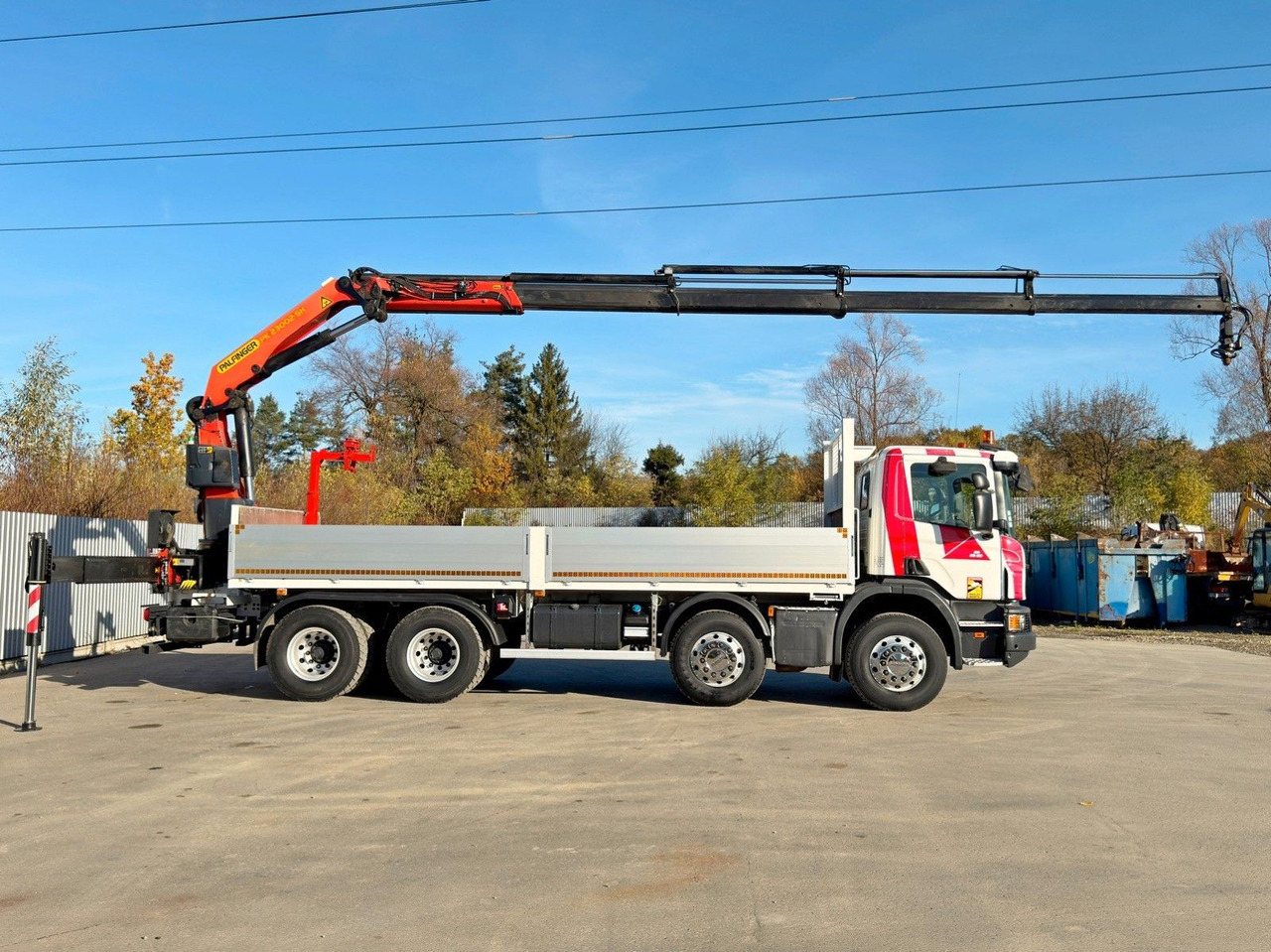 Scania P 450* PRITSCHE 6,90m * PK 23002- SH C FUNK *8x4 - Kraanaga veoauto: pilt 5 Scania P 450* PRITSCHE 6,90m * PK 23002- SH C FUNK *8x4 - Kraanaga veoauto: pilt 5