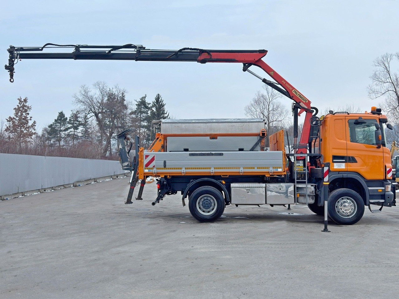 Scania R 420 KIPPER 4,15 m * PK 11002/FUNK * sandblaste - Kraanaga veoauto: pilt 5 Scania R 420 KIPPER 4,15 m * PK 11002/FUNK * sandblaste - Kraanaga veoauto: pilt 5