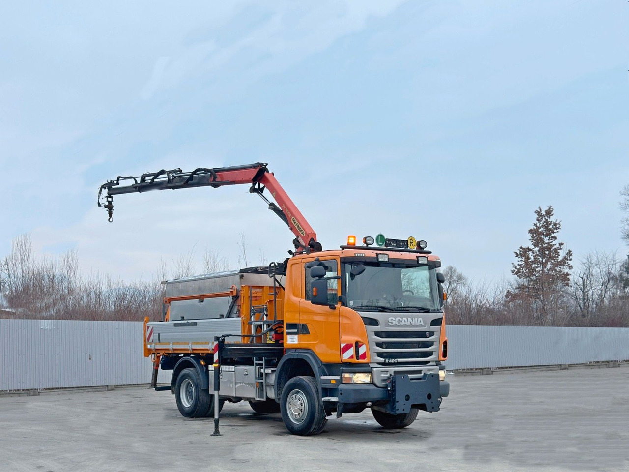 Scania R 420 KIPPER 4,15 m * PK 11002/FUNK * sandblaste - Kraanaga veoauto: pilt 4 Scania R 420 KIPPER 4,15 m * PK 11002/FUNK * sandblaste - Kraanaga veoauto: pilt 4