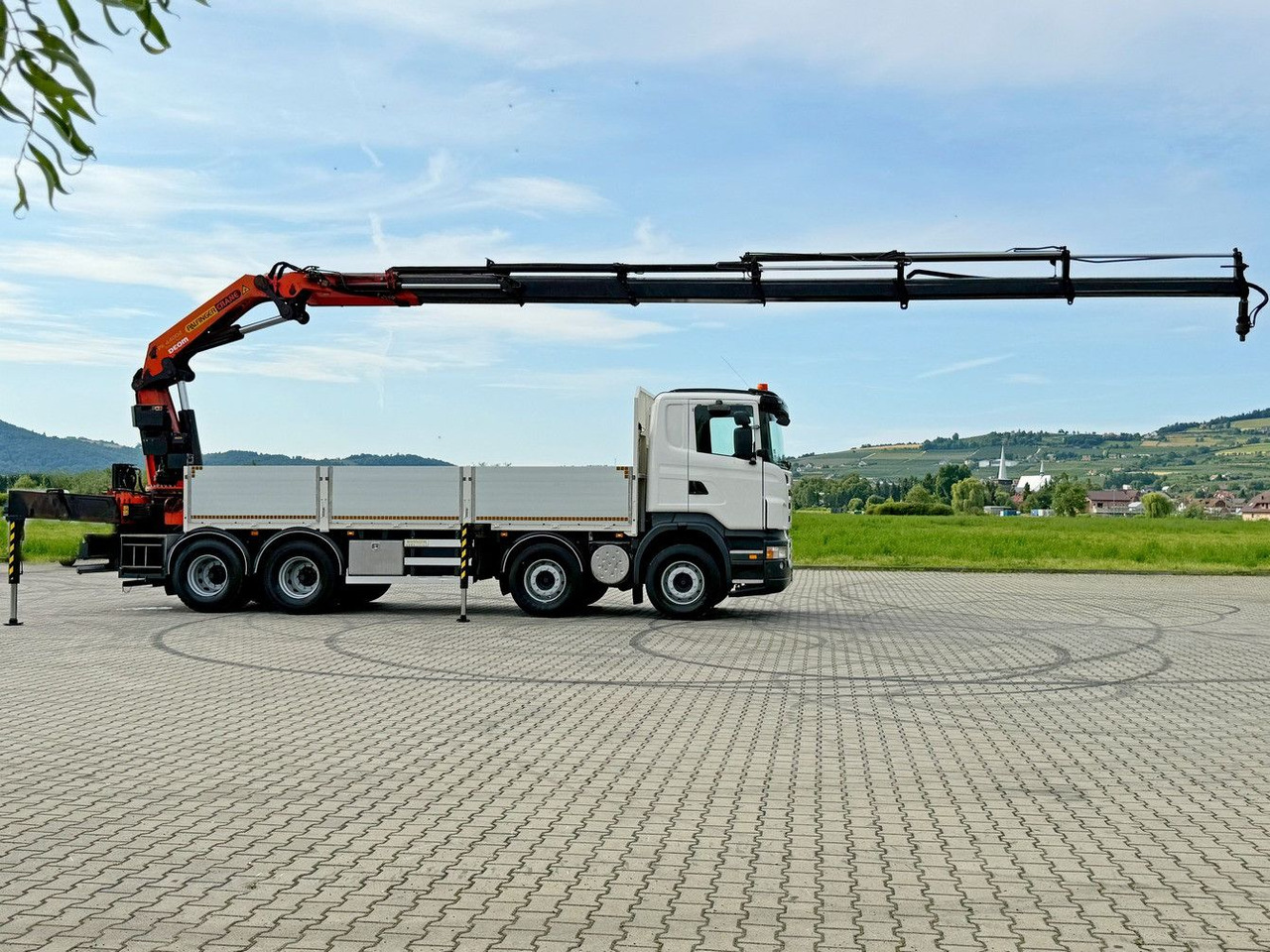 Scania R 420 PRITSCHE 6,47 m * PK 44002/FUNK * 8x4 /TOP - Kraanaga veoauto: pilt 5 Scania R 420 PRITSCHE 6,47 m * PK 44002/FUNK * 8x4 /TOP - Kraanaga veoauto: pilt 5