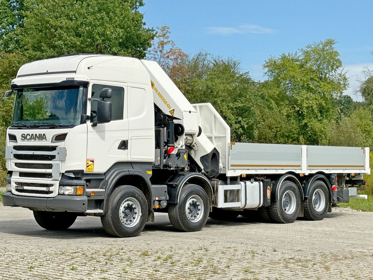 Scania R 500 * PK 88002 - EH G + FUNK * 8x4 *TOPZUSTAND - Kraanaga veoauto: pilt 4 Scania R 500 * PK 88002 - EH G + FUNK * 8x4 *TOPZUSTAND - Kraanaga veoauto: pilt 4