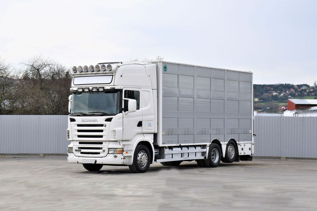 Scania R 500 TIERTRANSPORTWAGEN 7,10m / 4STOCK - Loomaveok: pilt 1 Scania R 500 TIERTRANSPORTWAGEN 7,10m / 4STOCK - Loomaveok: pilt 1