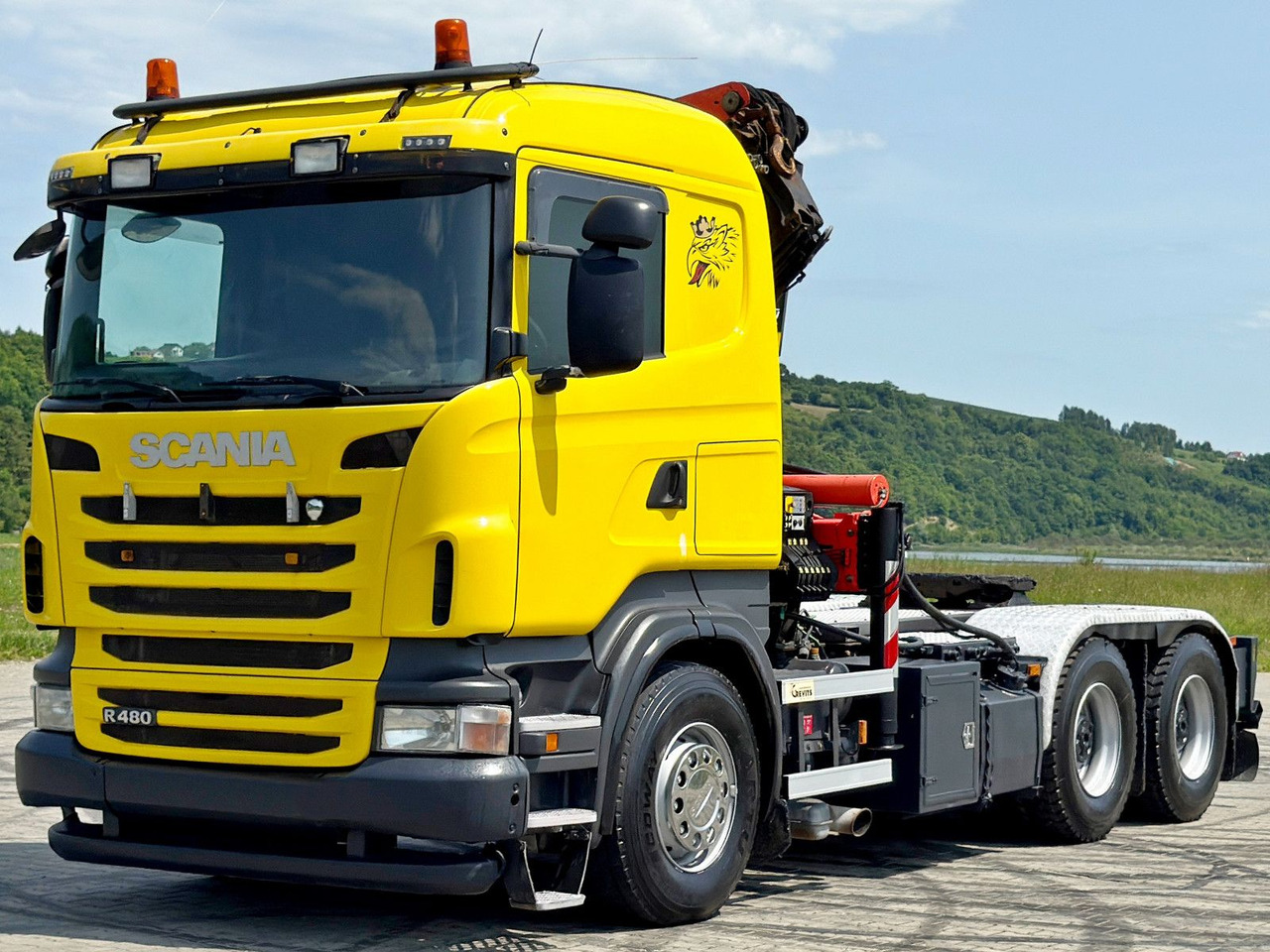 Scania R480 * Sattelzugmaschine + PK 27002 + FUNK /6x4 - Kraanaga veoauto: pilt 4 Scania R480 * Sattelzugmaschine + PK 27002 + FUNK /6x4 - Kraanaga veoauto: pilt 4
