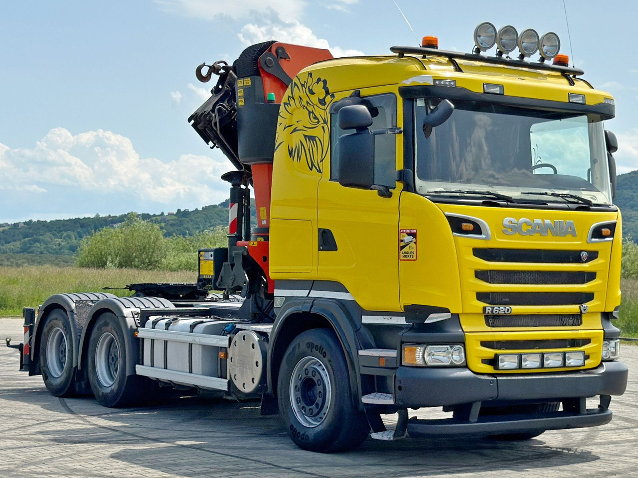 Scania R620 * Sattelzugmaschine + PK 42002-SHD+FUNK/6x4 - Kraanaga veoauto: pilt 4 Scania R620 * Sattelzugmaschine + PK 42002-SHD+FUNK/6x4 - Kraanaga veoauto: pilt 4