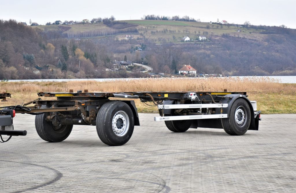Schmitz Cargobull Anhänger 6,90m * TOPZUSTAND ! - Šassii järelhaagis: pilt 1 Schmitz Cargobull Anhänger 6,90m * TOPZUSTAND ! - Šassii järelhaagis: pilt 1