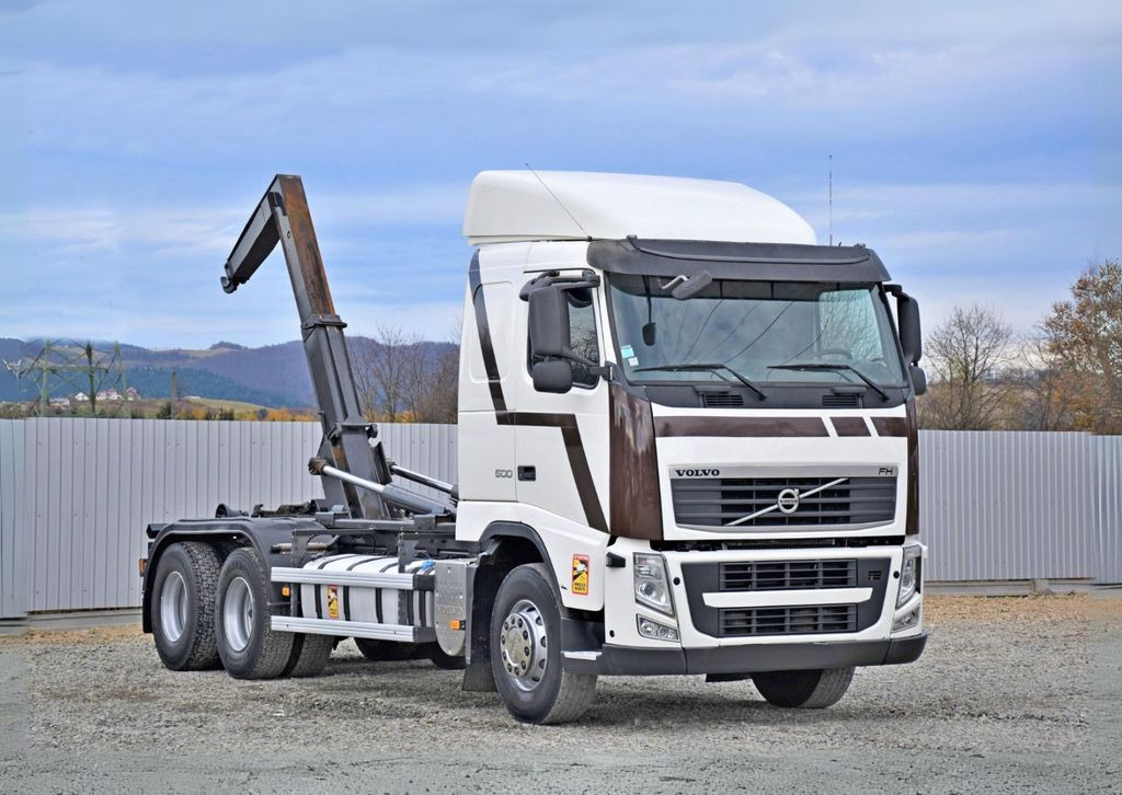 Volvo FH 500 * Abrollkipper * TOPZUSTAND / 6x4 - Konkstõstukiga veoauto: pilt 1 Volvo FH 500 * Abrollkipper * TOPZUSTAND / 6x4 - Konkstõstukiga veoauto: pilt 1
