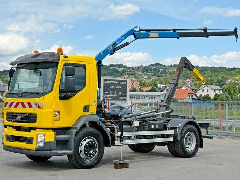 Volvo FL 240 * Abrollkipper * HMF 270 K2 * TOPZUSTAND - Konkstõstukiga veoauto: pilt 2 Volvo FL 240 * Abrollkipper * HMF 270 K2 * TOPZUSTAND - Konkstõstukiga veoauto: pilt 2