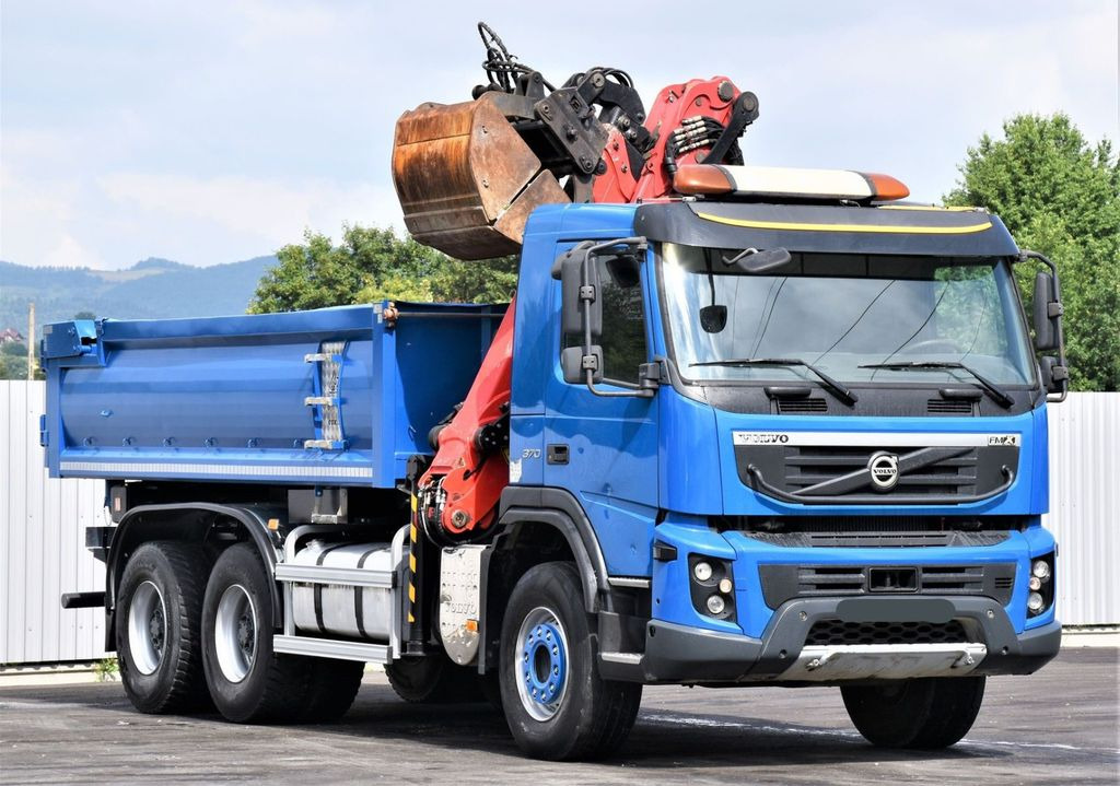 Volvo FMX 370 Kipper 4,90m *EPSILON Q150Z/FUNK*6x4 Volvo FMX 370 Kipper 4,90m *EPSILON Q150Z/FUNK*6x4 - Kraanaga veoauto, Kallurauto: pilt 4 Volvo FMX 370 Kipper 4,90m *EPSILON Q150Z/FUNK*6x4 Volvo FMX 370 Kipper 4,90m *EPSILON Q150Z/FUNK*6x4 - Kraanaga veoauto, Kallurauto: pilt 4