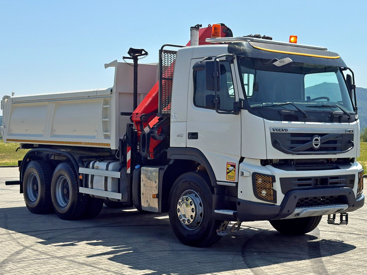 Volvo FMX 410 Kipper 4,70m *PK 14002-EH B/FUNK *6x4 - Kraanaga veoauto: pilt 4 Volvo FMX 410 Kipper 4,70m *PK 14002-EH B/FUNK *6x4 - Kraanaga veoauto: pilt 4