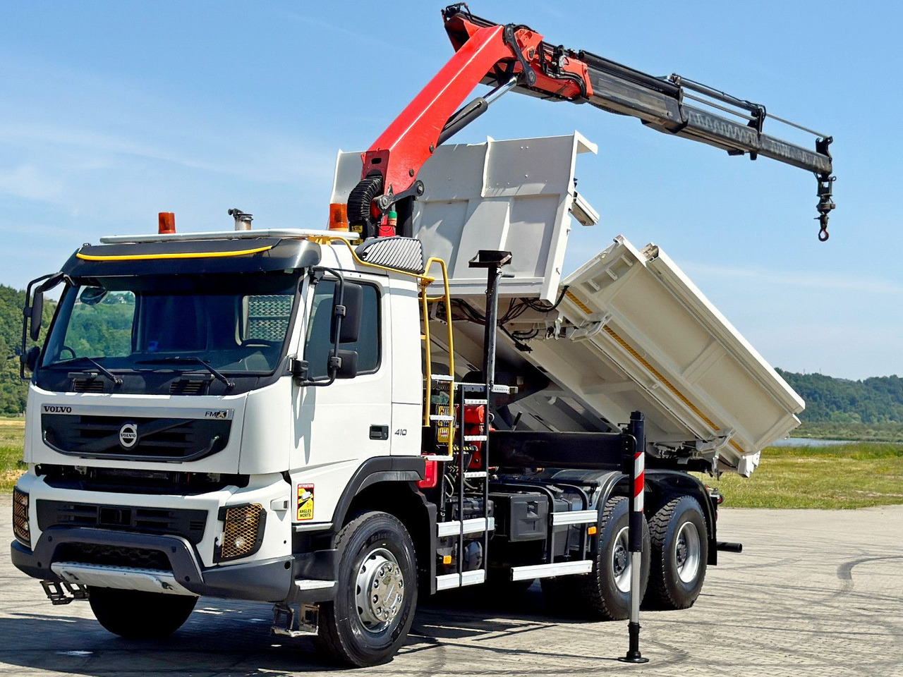 Volvo FMX 410 Kipper 4,70m *PK 14002-EH B/FUNK *6x4 - Kraanaga veoauto: pilt 3 Volvo FMX 410 Kipper 4,70m *PK 14002-EH B/FUNK *6x4 - Kraanaga veoauto: pilt 3