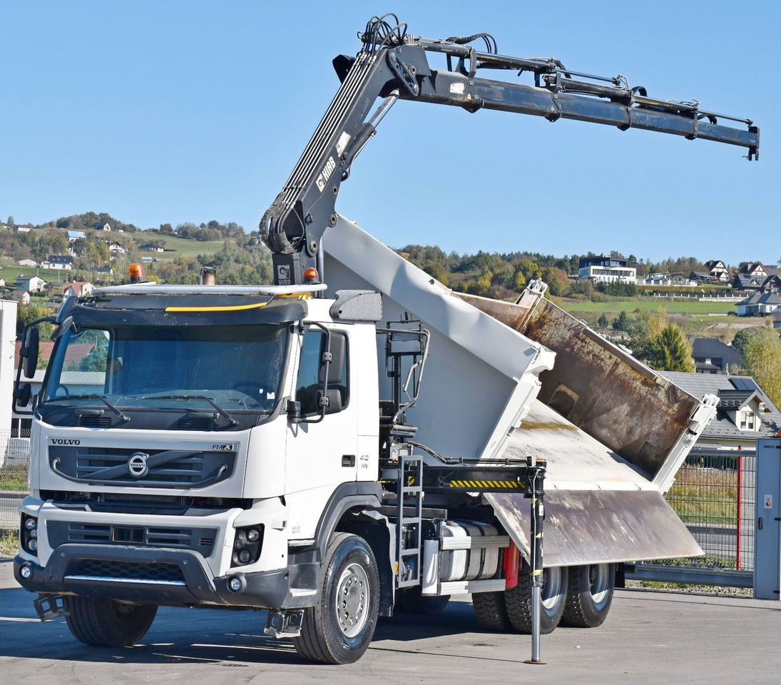 Volvo FMX 410 Kipper 5,20m*HIAB 122 D-4 HIDUO/FUNK*6x4 - Kraanaga veoauto: pilt 3 Volvo FMX 410 Kipper 5,20m*HIAB 122 D-4 HIDUO/FUNK*6x4 - Kraanaga veoauto: pilt 3