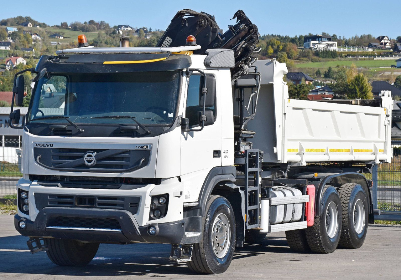 Volvo FMX 410 Kipper 5,20m*HIAB 122 D-4 HIDUO/FUNK*6x4 - Kraanaga veoauto: pilt 5 Volvo FMX 410 Kipper 5,20m*HIAB 122 D-4 HIDUO/FUNK*6x4 - Kraanaga veoauto: pilt 5