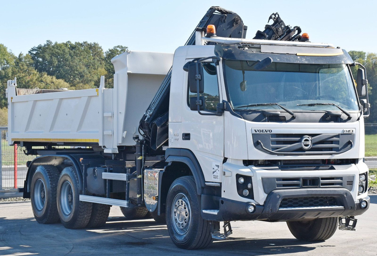 Volvo FMX 410 Kipper 5,20m*HIAB 122 D-4 HIDUO/FUNK*6x4 - Kraanaga veoauto: pilt 4 Volvo FMX 410 Kipper 5,20m*HIAB 122 D-4 HIDUO/FUNK*6x4 - Kraanaga veoauto: pilt 4