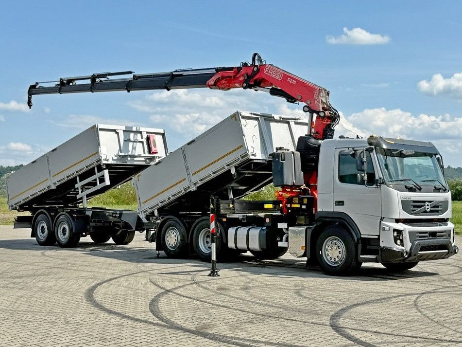 Volvo FMX 420* FASSI F275.2.25 + FUNK + Anhänger / TOP - Kallurauto, Kraanaga veoauto: pilt 2 Volvo FMX 420* FASSI F275.2.25 + FUNK + Anhänger / TOP - Kallurauto, Kraanaga veoauto: pilt 2