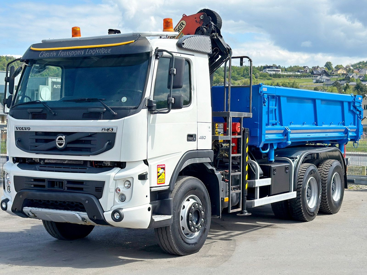 Volvo FMX 450 Kipper 5,15m * PK 14002-EH B * 6x4 * TOP - Kraanaga veoauto: pilt 5 Volvo FMX 450 Kipper 5,15m * PK 14002-EH B * 6x4 * TOP - Kraanaga veoauto: pilt 5