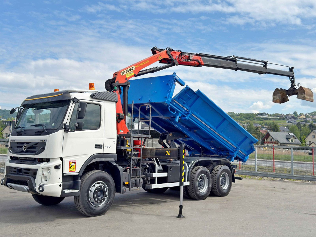 Volvo FMX 450 Kipper 5,15m * PK 14002-EH B * 6x4 * TOP - Kraanaga veoauto: pilt 3 Volvo FMX 450 Kipper 5,15m * PK 14002-EH B * 6x4 * TOP - Kraanaga veoauto: pilt 3