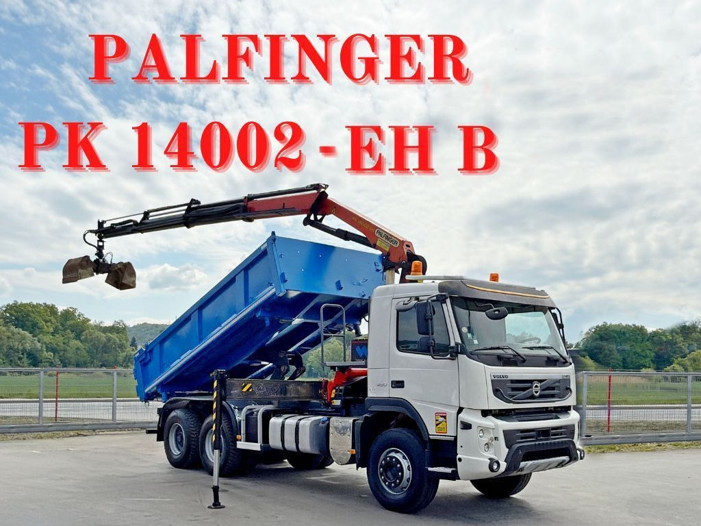 Volvo FMX 450 Kipper 5,15m * PK 14002-EH B * 6x4 * TOP - Kallurauto: pilt 1 Volvo FMX 450 Kipper 5,15m * PK 14002-EH B * 6x4 * TOP - Kallurauto: pilt 1