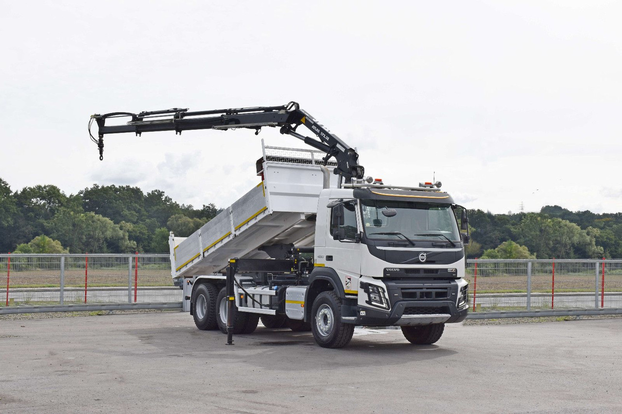Volvo FMX 460 Kipper 5,40m *ATLAS 172.3E/FUNK *6x4 - Kallurauto: pilt 2 Volvo FMX 460 Kipper 5,40m *ATLAS 172.3E/FUNK *6x4 - Kallurauto: pilt 2