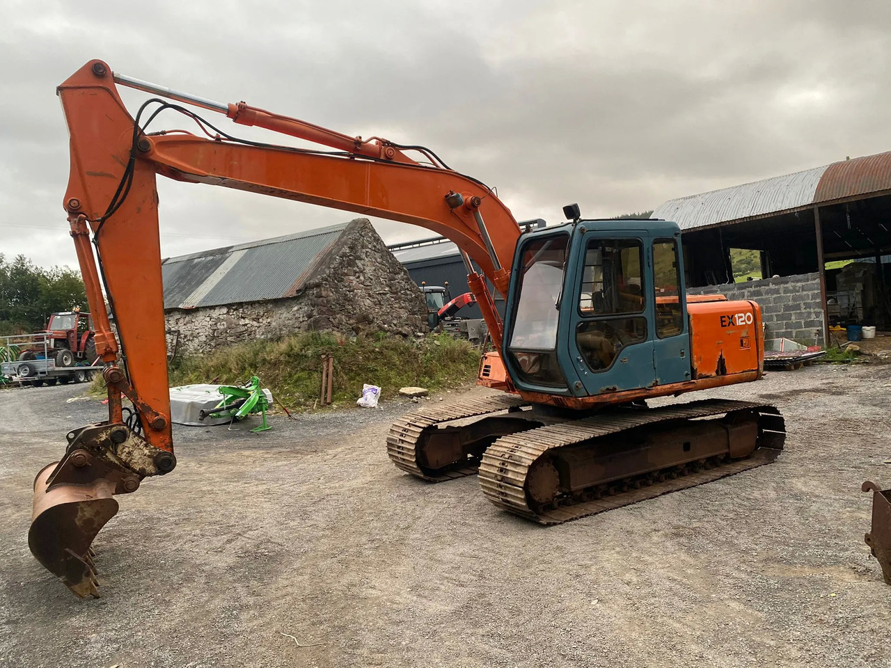 EX Hitachi 120-3 - Lintekskavaator: pilt 1 EX Hitachi 120-3 - Lintekskavaator: pilt 1