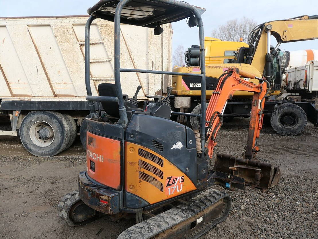 Hitachi ZX17 U-2 - Miniekskavaator: pilt 2 Hitachi ZX17 U-2 - Miniekskavaator: pilt 2